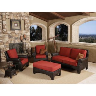 Santa Barbara 4 Piece Deep Seating Group with cushions by Sunset West