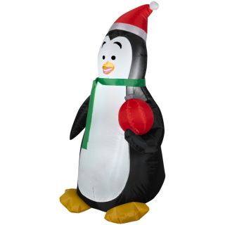 Outdoor Penguin with Santa Hat   16453707   Shopping   Great