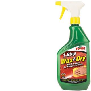 Turtle Wax 1 Step Wax and Dry, 26oz