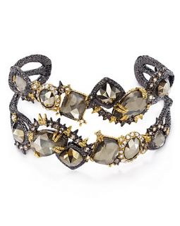 Alexis Bittar Elements Crystal Studded Entangled Spur Cuff