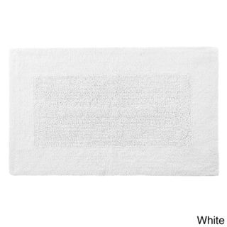 Reversible Solid Egyptian Cotton and Bamboo Bath Rug Collection