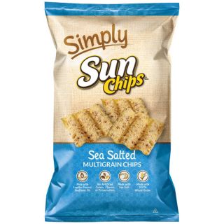 Simply Sun Chips Sea Salted Multigrain Chips, 9 oz