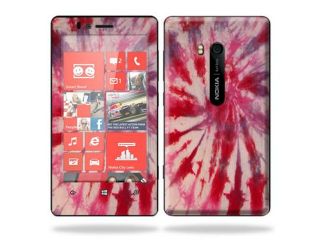 Mightyskins Protective Skin Decal Cover for Nokia Lumia 810 Cell Phone T Mobile wrap sticker skins Tie Dye 1