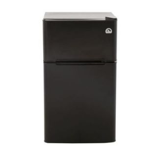 IGLOO 3.2 cu. ft. Mini Refrigerator in Black, 2 Door FR832 BLACK