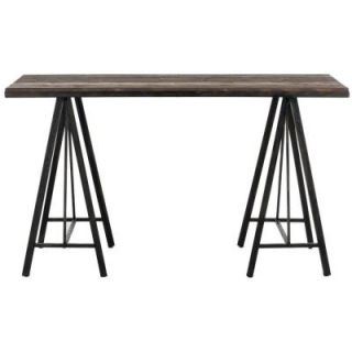 Safavieh American Home Collection Troy Console Table in Dark Brown AMH4116A