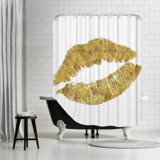 Americanflat Lips Shower Curtain
