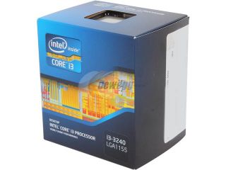 Open Box Intel Core i3 3240 Ivy Bridge Dual Core 3.4 GHz LGA 1155 55W BX80637i33240 Desktop Processor                                                                                   Intel HD Graphics 2500
