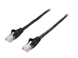 BELKIN A3L791 07 BLK S 7 ft. Cat 5E Black Patch Network Cable