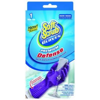 Soft Scrub Premium Defense Latex Cleaning Gloves, Medium 12812 012