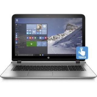 HP 17.3" Natural Silver 17 S010Nr Envy Laptop PC with Intel Core i7 6500U Dual Core Processor, 12GB Memory, Touchscreen, 1TB Hard Drive and Windows 10 Home