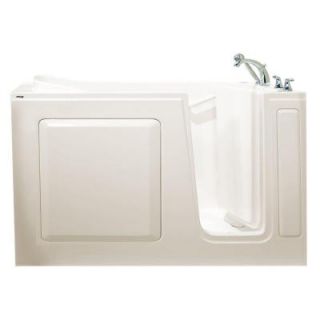 Safety Tubs Value Series 60 in. x 30 in. Walk In Whirlpool and Air Bath Tub in Biscuit SSA6030RD BC