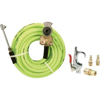 Legacy Truck Tire Inflator Kit with 3/8in. x 50ft. Flexzilla Hose  Air Accessory   Tool Kits