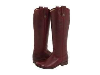 Frye Melissa Button Bordeaux (Vintage Leather)