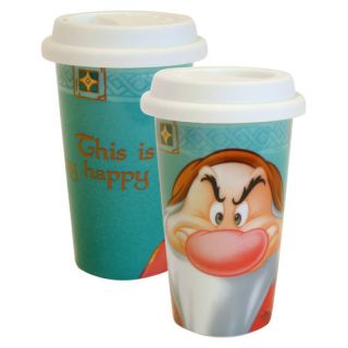 Zrike Disney 11 oz. Grumpy Double Wall Travel Mug