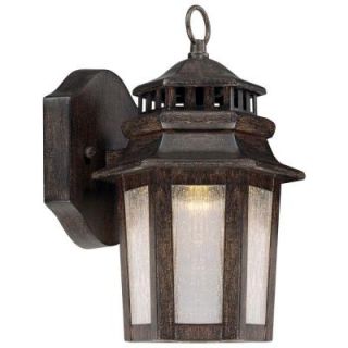the great outdoors by Minka Lavery Wickford Bay 1 Light Iron Oxide Outdoor LED Wall Mount 8271 A357 L