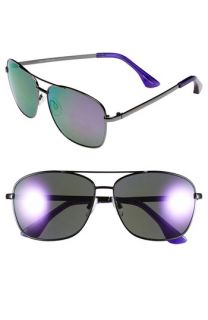 Isaac Mizrahi New York 58mm Aviator Sunglasses