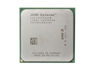 AMD Opteron 290 Italy 2.8GHz 2 x 1MB L2 Cache Socket 940 95W Dual Core Server Processor OSA290FAA6CB