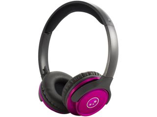 Able Planet Travelers' Choice Metallic Pink 3.5mm Stereo headphone SH190 PKM