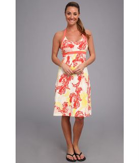 Patagonia Iliana Halter Dress Palm Spring Dress Catalan Coral