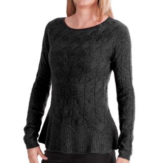 In Cashmere Zigzag Cable Cashmere Sweater (For Women) 73