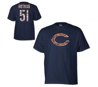 NFL Bears Dick Butkus Retired Legends Name & Number T Shirt   A197181 —