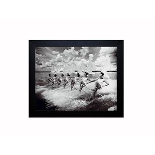 The Chelsea Collection Surfin Gals Framed Art   Shopping