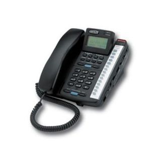 Cortelco ITT 2220 Black Corded Phone   2 Line Operation