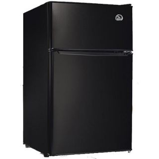 Igloo 3.2 cu. ft. 2 Door Refrigerator and Freezer