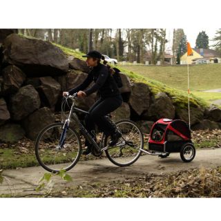 Schwinn Trailblazer Double Jogging Stroller Bike Trailer