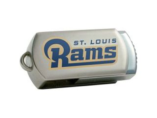 Centon DataStick Twist NFL St. Louis Rams 4 GB USB 2.0 Flash Drive   Silver