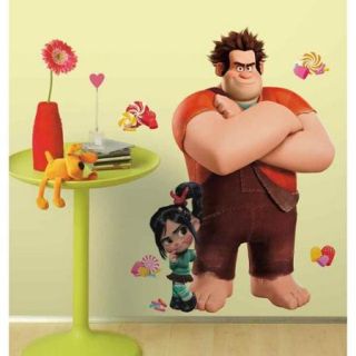 RoomMates RMK2144SLM Wreck it Ralph Peel and Stick Giant Wall Decals