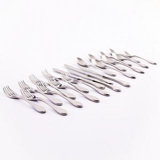 Knork Flatware 20 piece Glossy 18/10 Stainless Steel Set   7324005