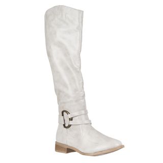 Riverberry Womens Asiana Round toe Knee high Boots