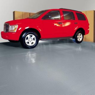 G Floor Parking Pad Garage Floor Cover/Protector, 10' x 22', Ribbed, Slate Grey