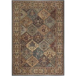 Rizzy Home Bellevue Collection Black/Tan 2 ft. 3 in. x 7 ft. 7 in. Area Rug BV 3199 2 3
