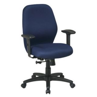 Office Star Products Mid Back Office Chair with Arms