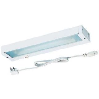 Juno 12 in. White Halogen Under Cabinet Economy Fixture UH212 WH