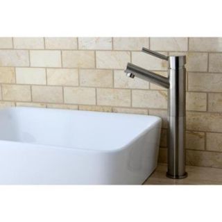 Satin Nickel Faucet and Vitreous China Sink
