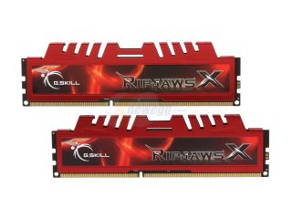 G.SKILL Ripjaws X Series 16GB (2 x 8GB) 240 Pin DDR3 SDRAM DDR3 1600 (PC3 12800) Desktop Memory Model F3 12800CL10D 16GBXL