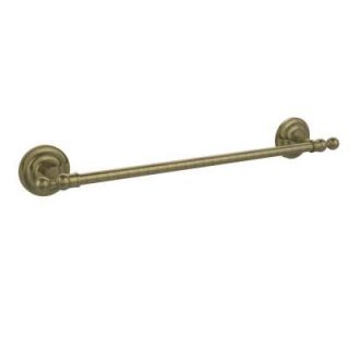 Allied Brass Que New Collection 30 in. Towel Bar in Antique Brass QN 41/30 ABR