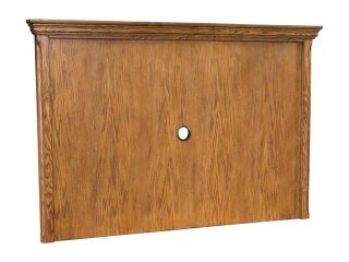 Home Styles Country Casual 5538 14 Transitional Distressed Oak Back Panel