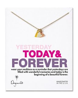 Dogeared Yesterday, Today, Forever Necklace, 18"