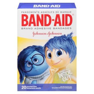 BAND AID® Pixar’s Inside Out Adhesive Bandages   20 Count