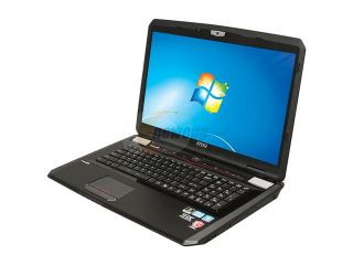 MSI Laptop GT Series GT70 0NE 416US Intel Core i7 3610QM (2.30 GHz) 12 GB Memory 500 GB HDD 128 GB SSD NVIDIA GeForce GTX 680M 17.3" Windows 7 Home Premium 64 Bit