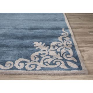 Timeless Hand Tufted Blue/Ivory Area Rug by JaipurLiving