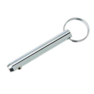 Everbilt 3/8 in. x 1 1/8 in. Zinc Plated Cotter Less Hitch Pin 815598