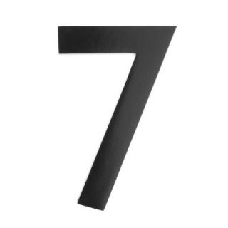 Architectural Mailboxes 5 In. Black Floating House Number 7 3585B 7