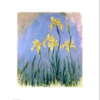 The Yellow Irises, c.1918 25 Poster Print by Claude Monet (18 x 24)