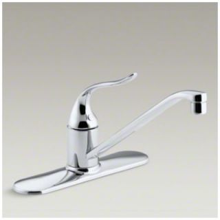 Kohler Coralais Single Control Kitchen Faucet with 10 Swing Spout and
