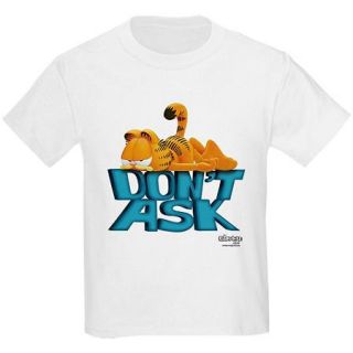 Garfield Don't Ask Kids T Shirt By 